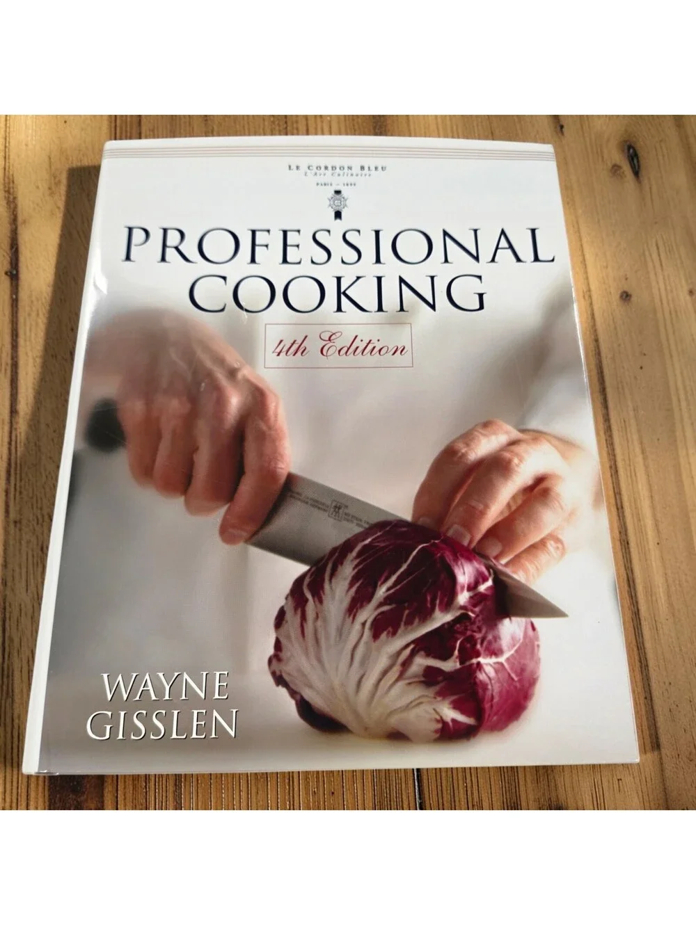 Professional Cooking Wayne Gisslen 4th Edition 1st Printing 1999 Hardcover